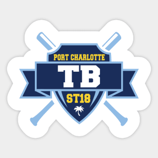 Port Charlotte, Florida Spring Baseball! Sticker